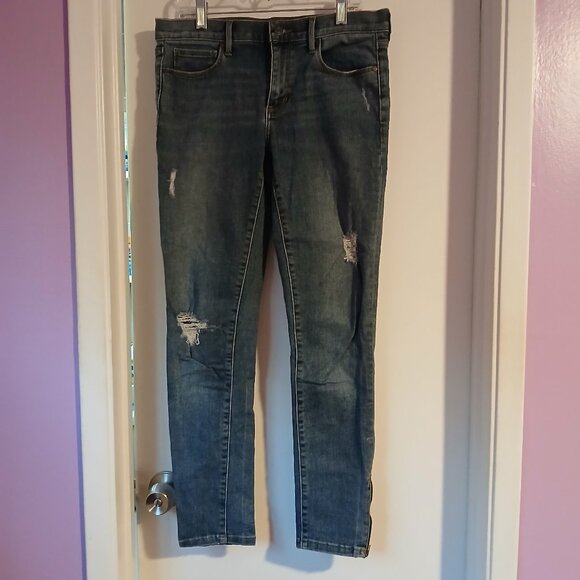 Banana Republic Denim - Banana Republic Premium Denim Skinny Ankle Jeans SZ 27